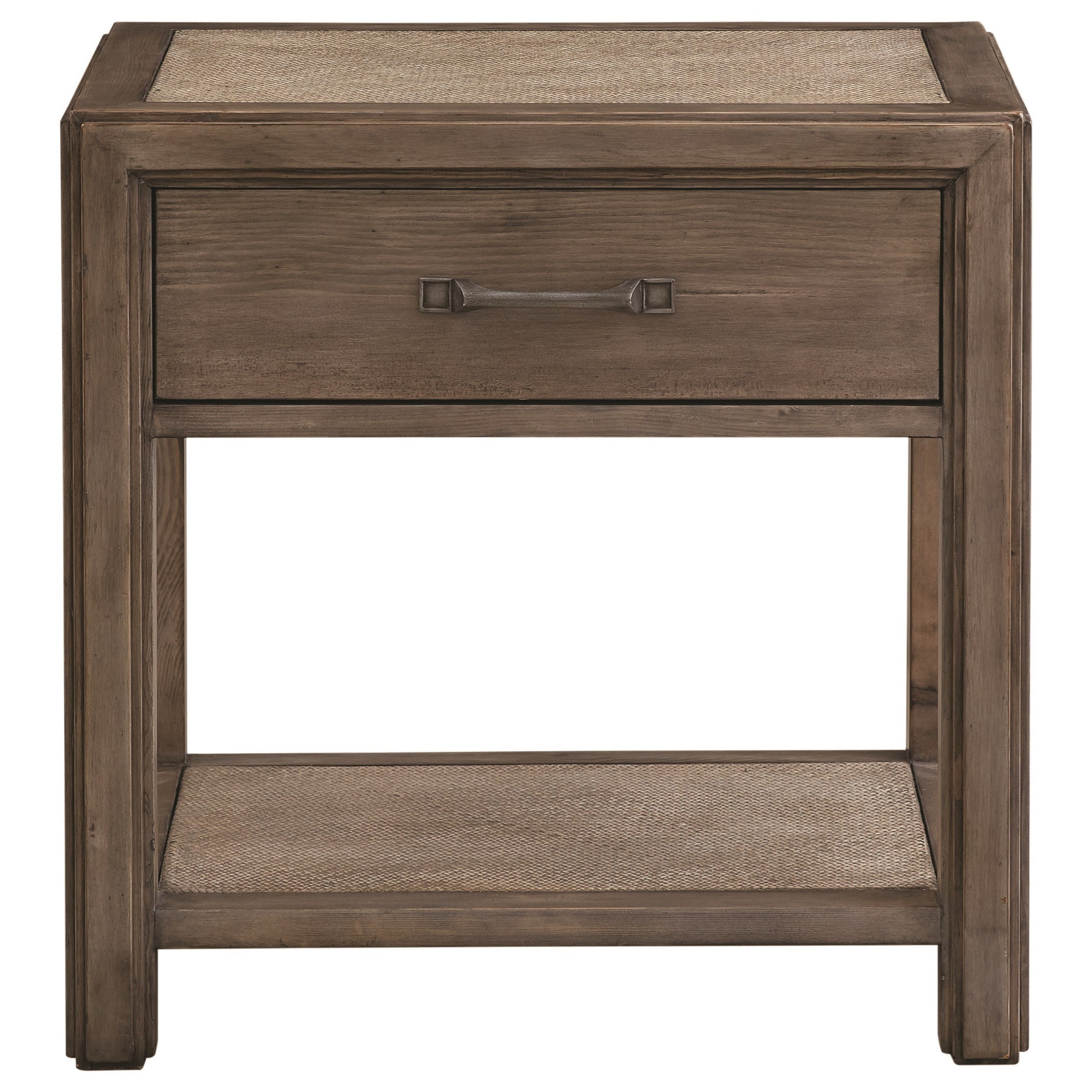 Bassett Island House Casual Open Nightstand with Charging Ports